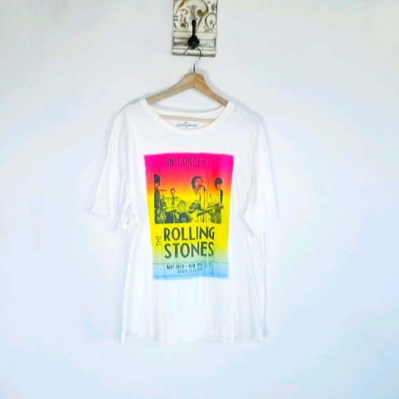 Rolling Stones XL Graphic Band Tee NWOT AEO - Picture 1 of 7